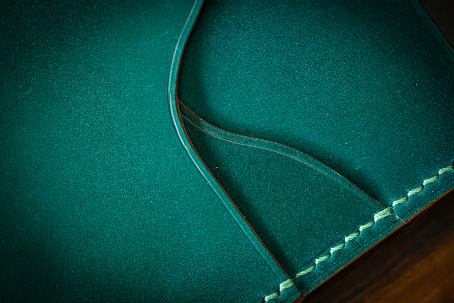 Teal Rocado Shell Cordovan 1762 #2
