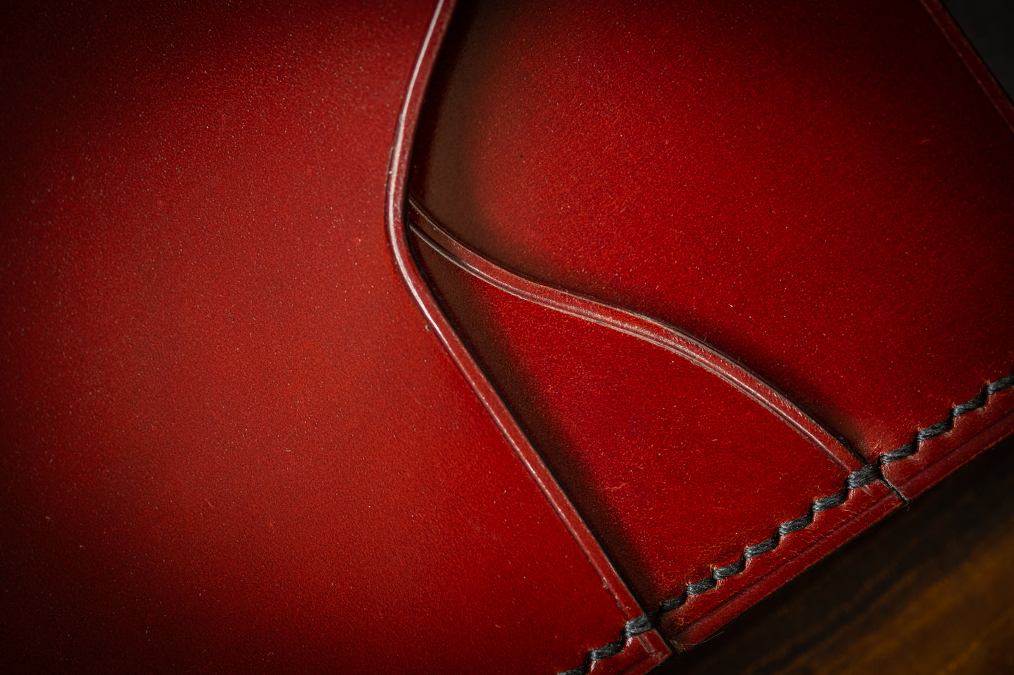 Red/Brown Shinki Shell Cordovan 1762