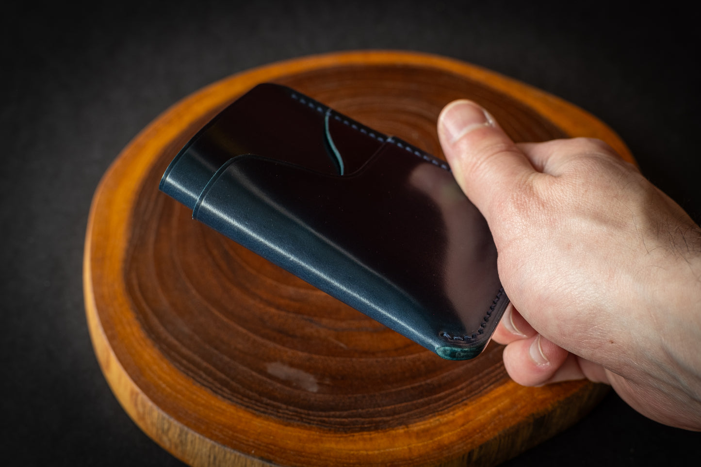 Blue Shinki Shell Cordovan 1762