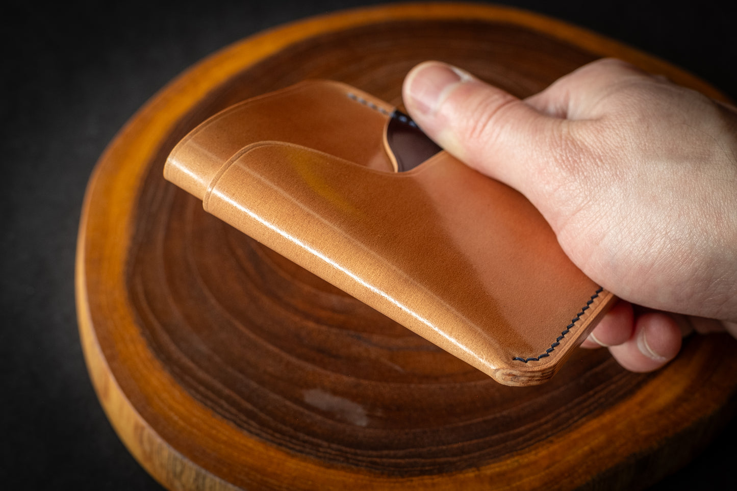 Natural & Blue Shinki Shell Cordovan 1762