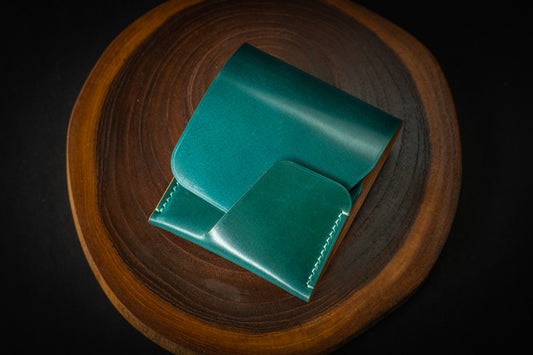 Teal Rocado Shell Cordovan Wileman