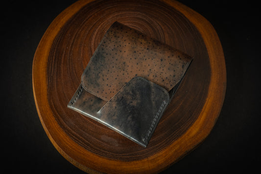 Black Dyed Through Rocado Shell Cordovan Wileman