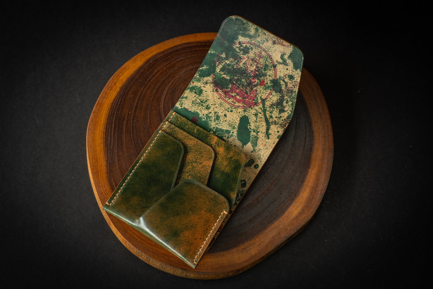 Marbled Green Rocado Shell Cordovan Wileman