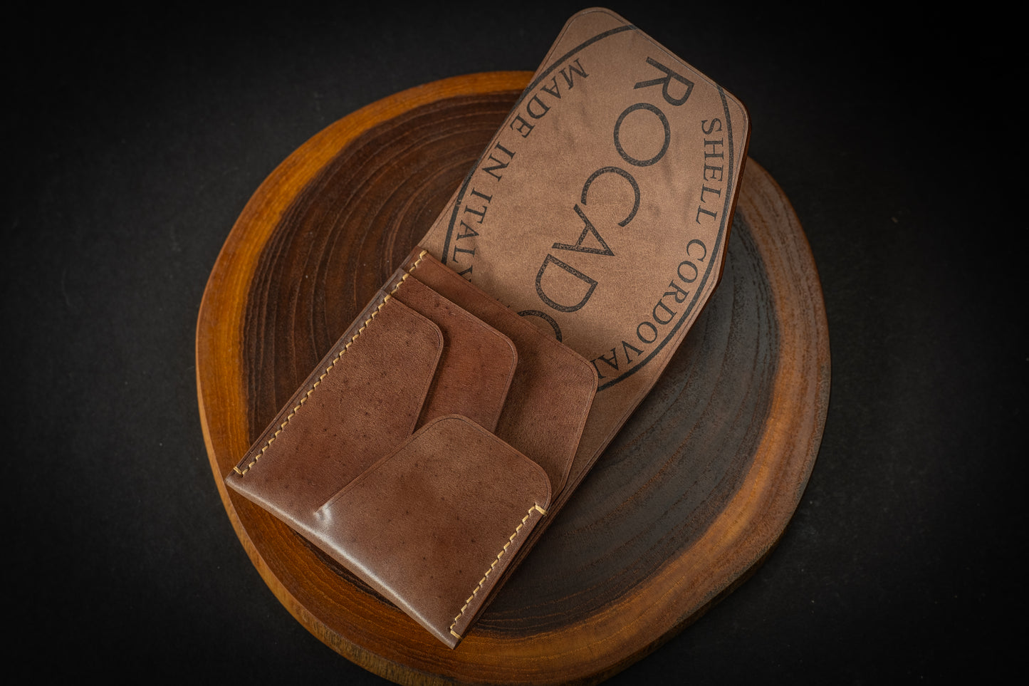 Brown Dyed Through Rocado Shell Cordovan Wileman