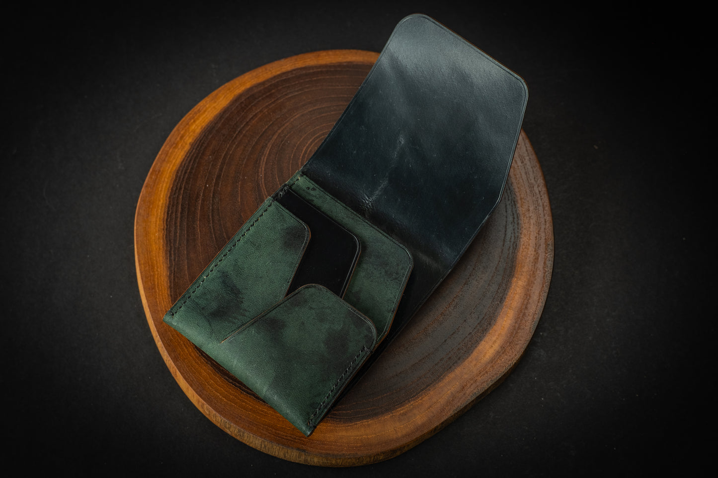 Reverse Black Horween Shell Cordovan Wileman