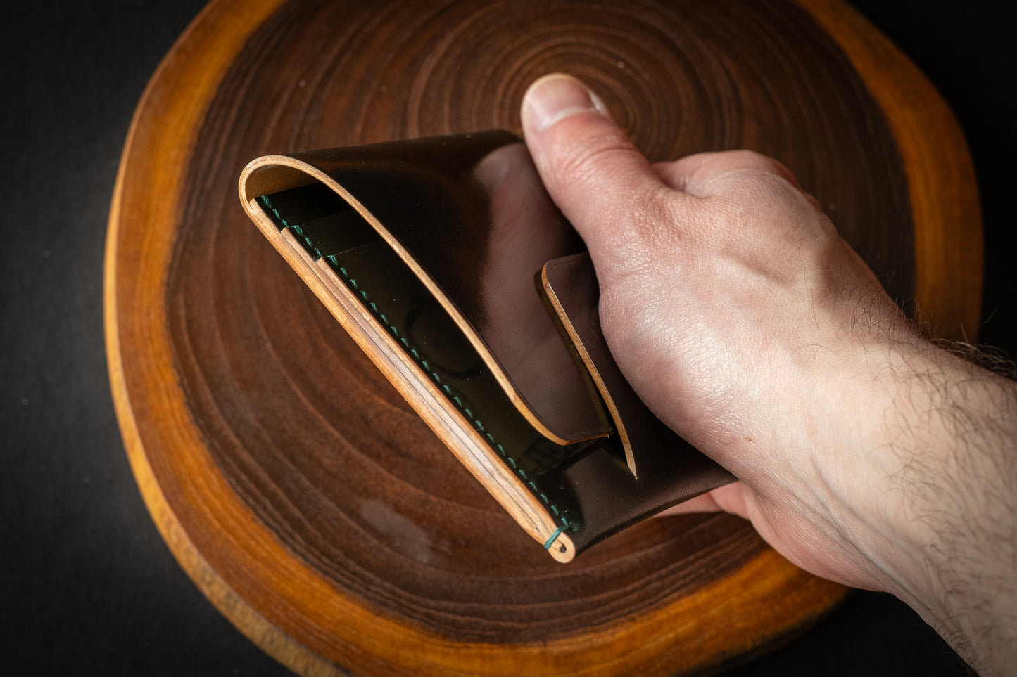 Forest Green Rocado Shell Cordovan Wileman