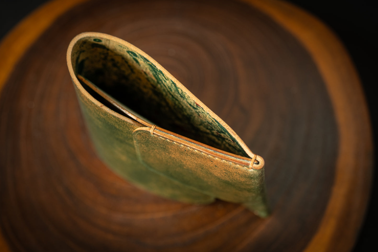 Marbled Green Rocado Shell Cordovan Wileman