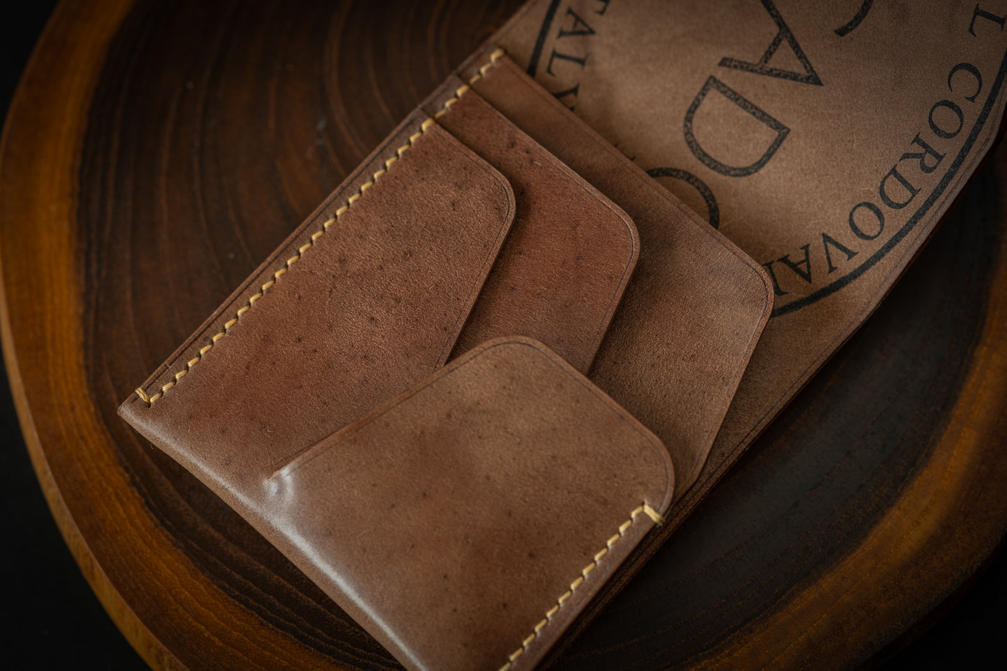 Brown Dyed Through Rocado Shell Cordovan Wileman