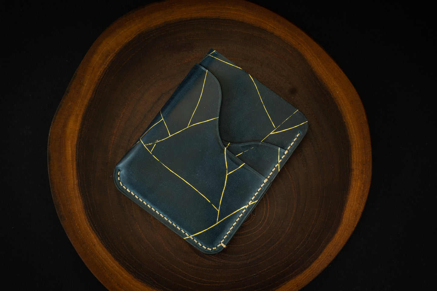 Kintsugi Navy Blue Rocado Shell Cordovan 1762 #1