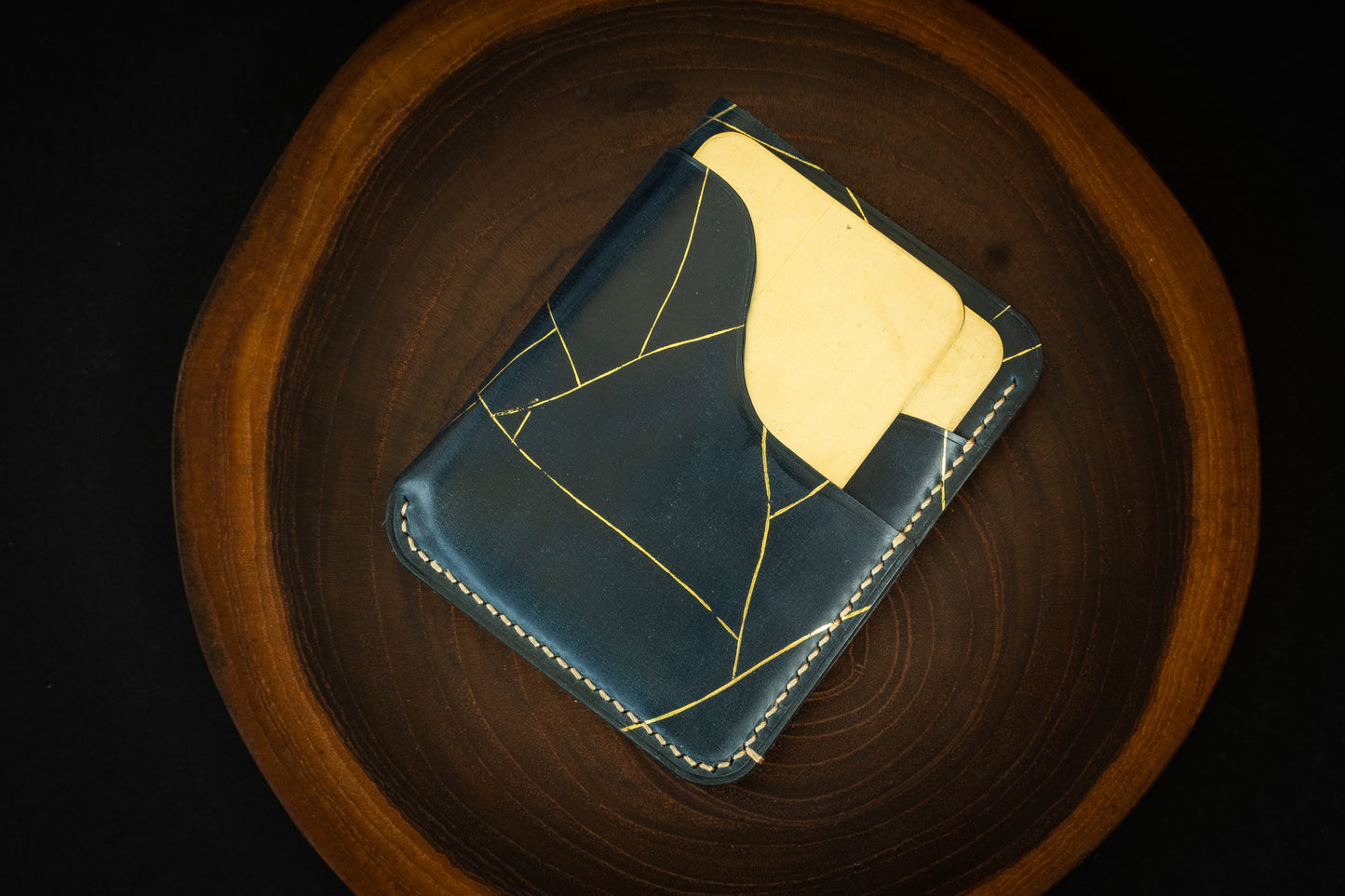 Kintsugi Navy Blue Rocado Shell Cordovan 1762 #1