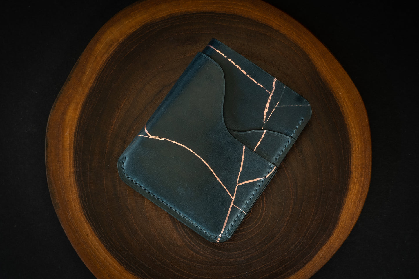 Kintsugi Navy Blue Rocado Shell Cordovan 1762 #3