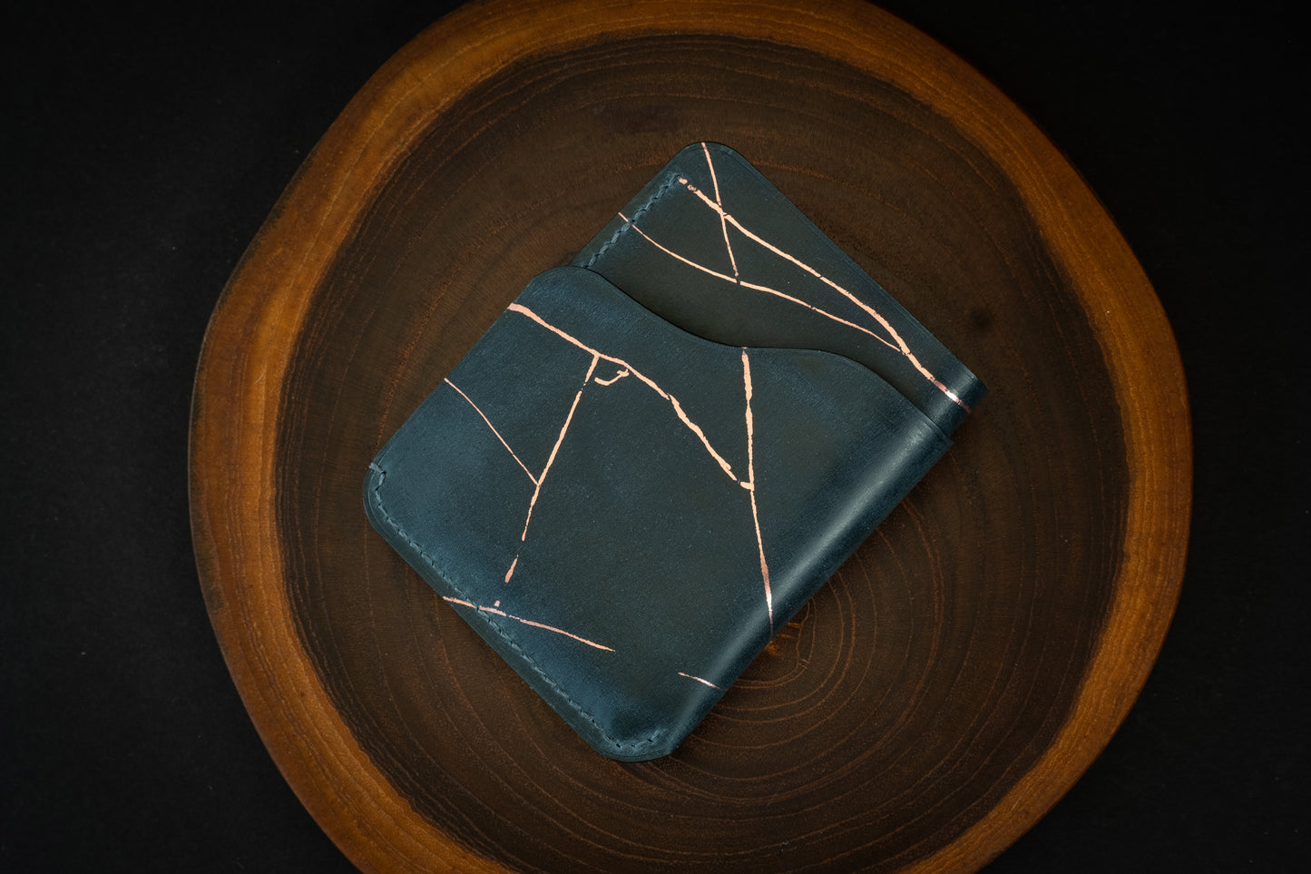 Kintsugi Navy Blue Rocado Shell Cordovan 1762 #3