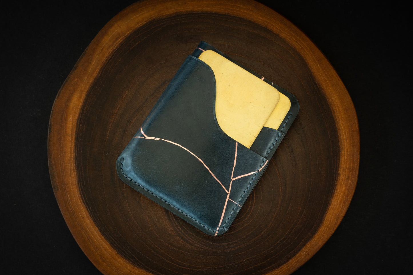 Kintsugi Navy Blue Rocado Shell Cordovan 1762 #3