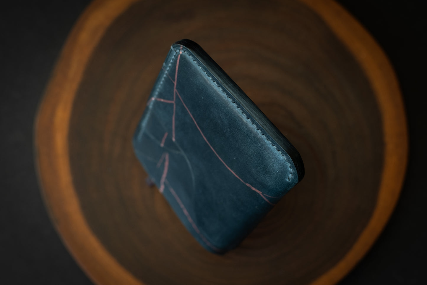Kintsugi Navy Blue Rocado Shell Cordovan 1762 #3