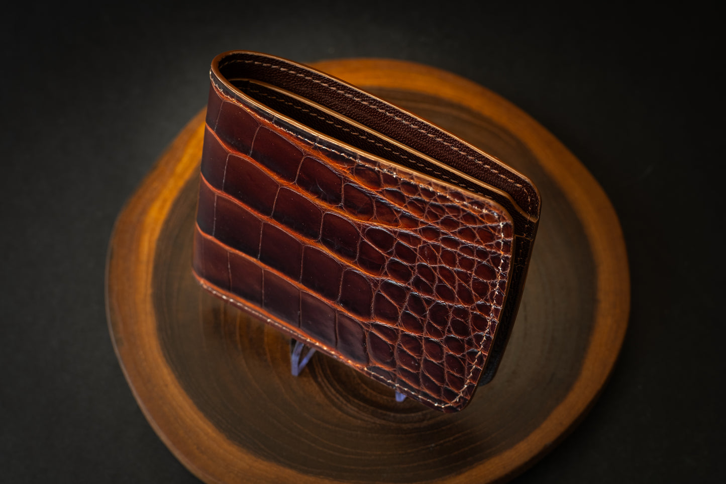 Siena Matte Alligator Bifold