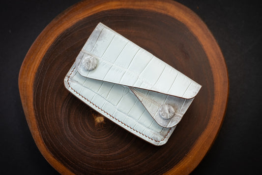 Himalayan Crocodile Snap Wallet