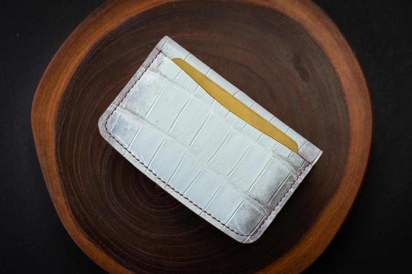 Himalayan Crocodile Snap Wallet