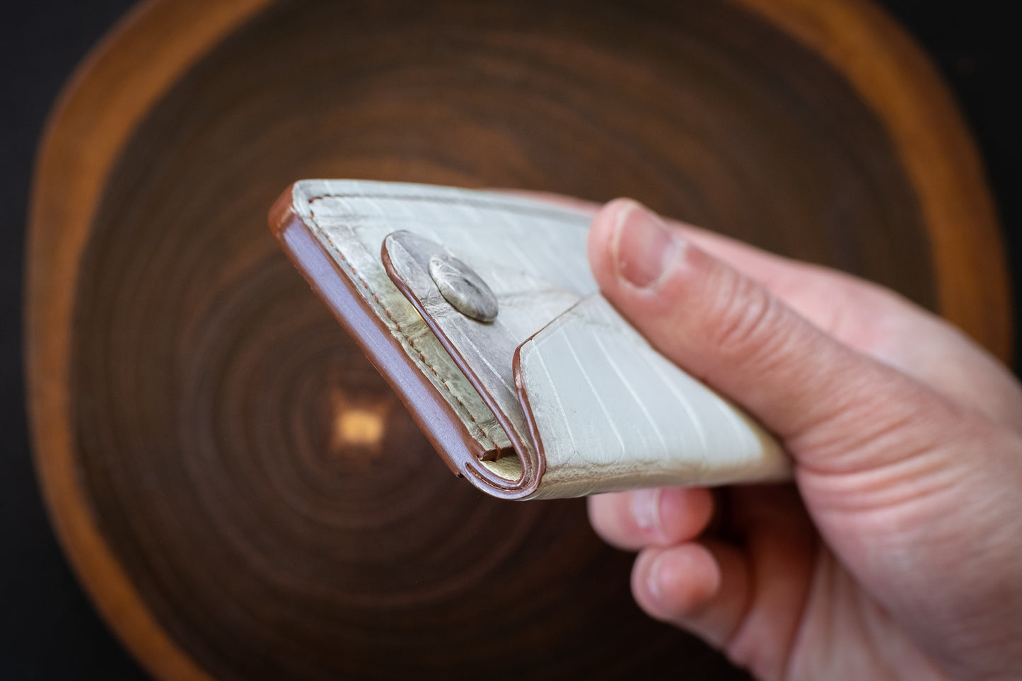 Himalayan Crocodile Snap Wallet