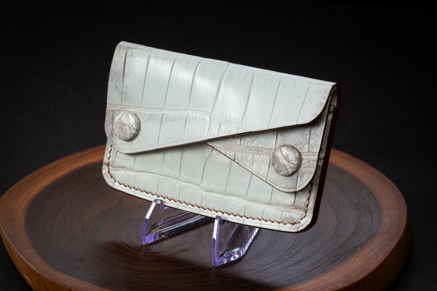 Himalayan Crocodile Snap Wallet