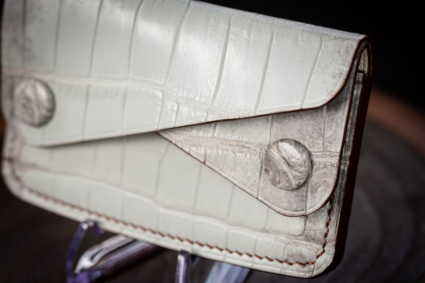 Himalayan Crocodile Snap Wallet