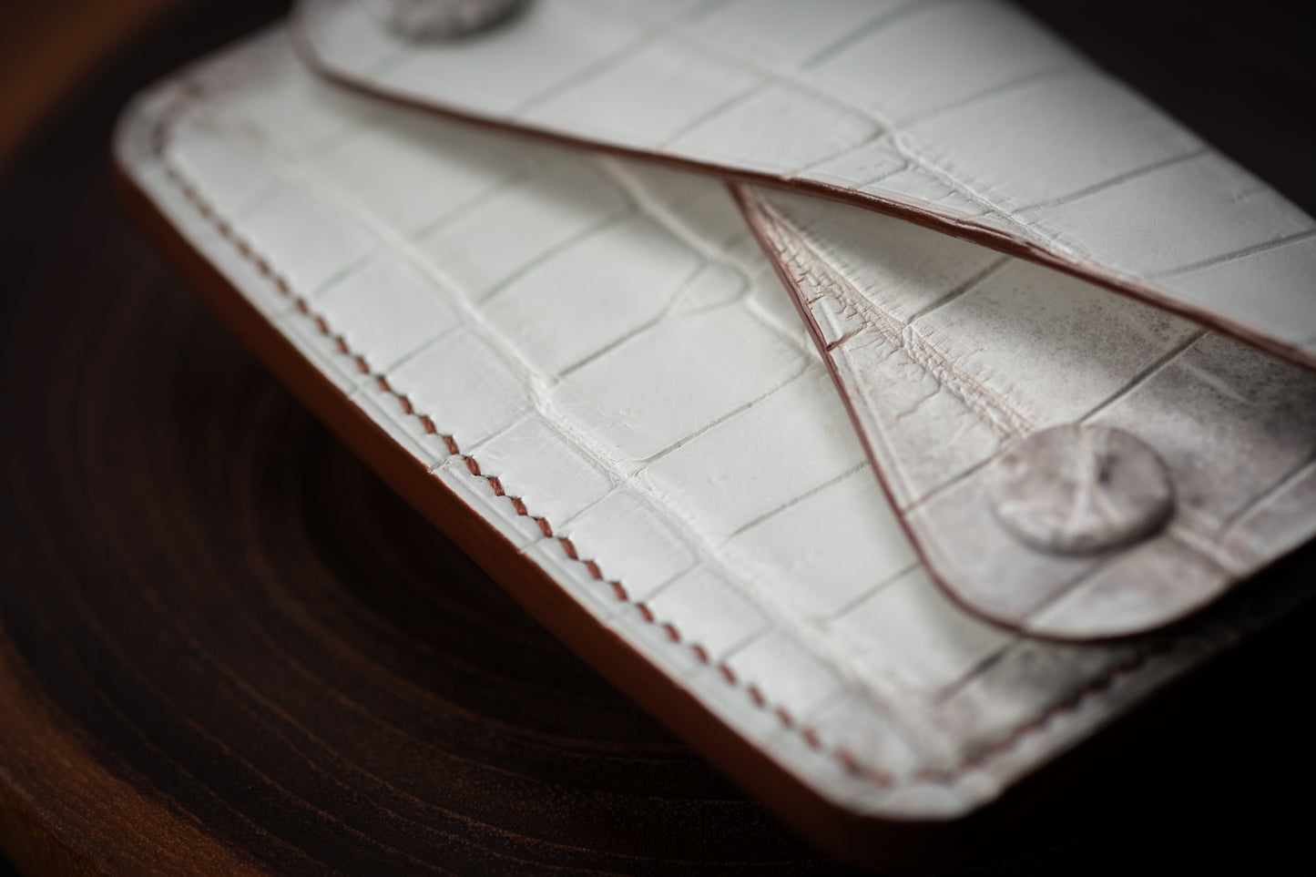 Himalayan Crocodile Snap Wallet