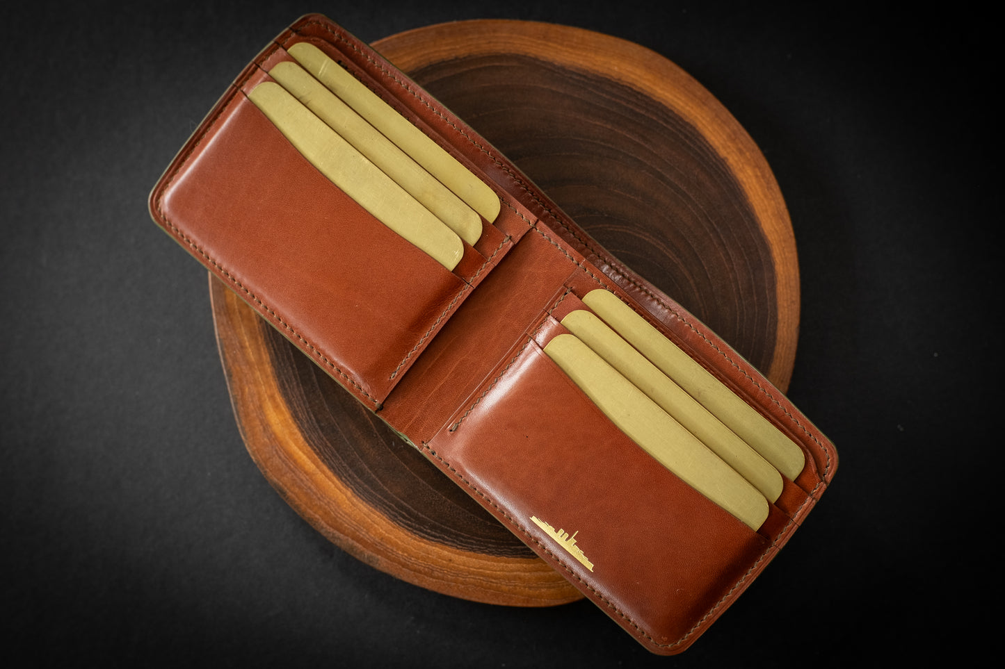 Scratch & Dent Gator, Loden Olive & Chestnut Calfskin